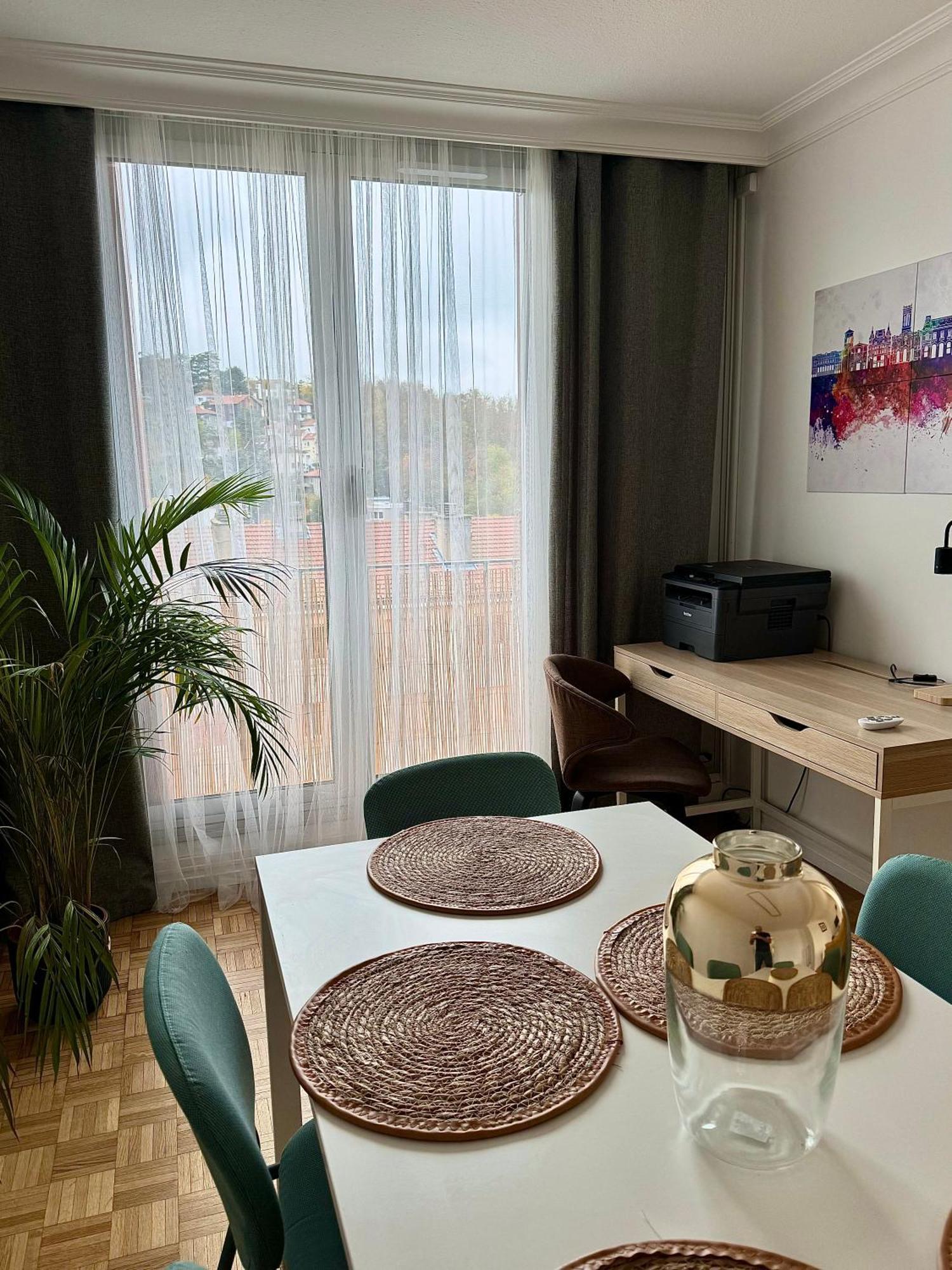 Bergson Top - Appart 80M2, 2 Grandes Chambres, Entierement Renovee Et Equipee, Lumineux, Wifi, Balcon, Calme, Vue Imprenable Saint-Etienne  Ngoại thất bức ảnh
