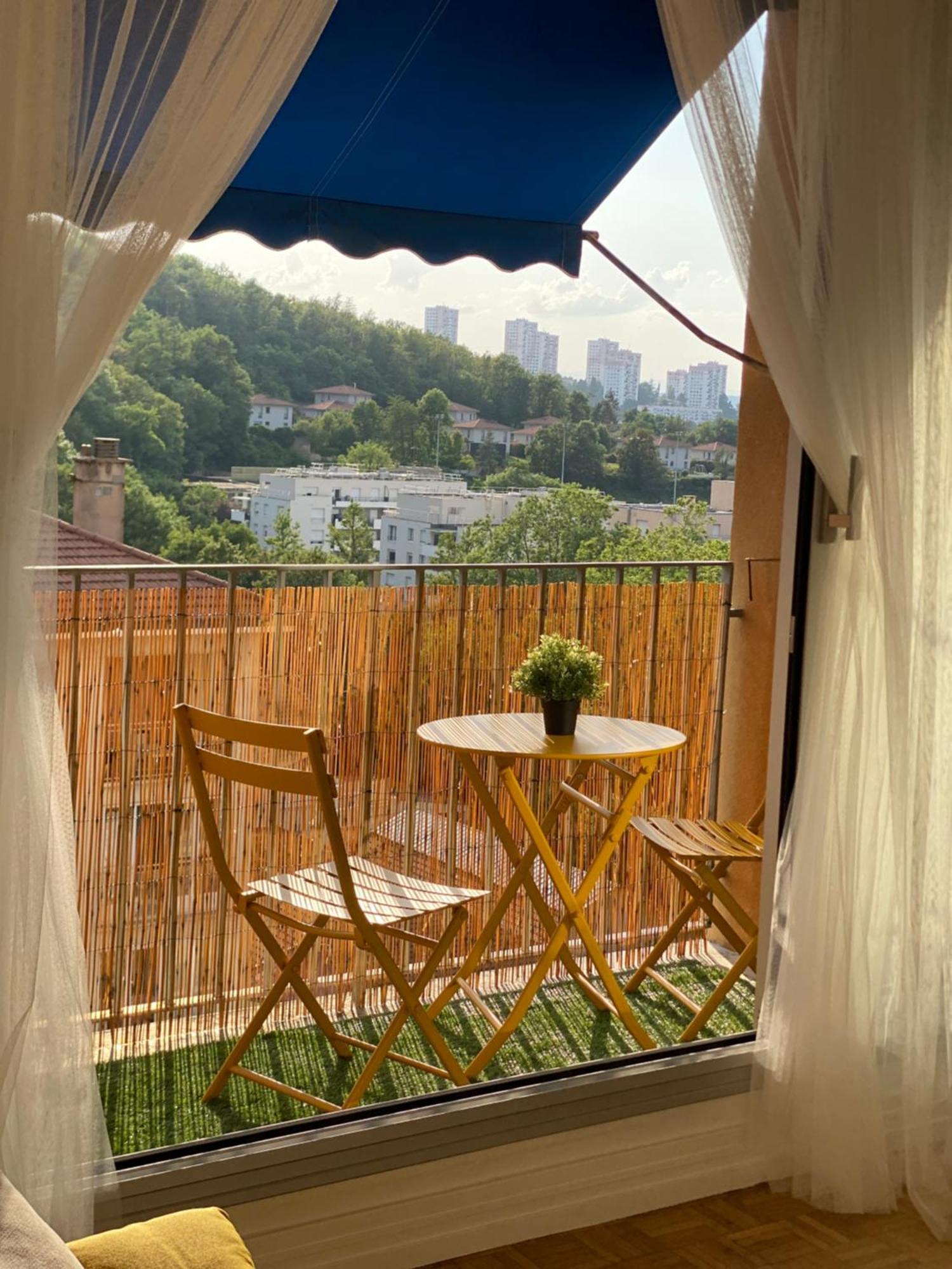 Bergson Top - Appart 80M2, 2 Grandes Chambres, Entierement Renovee Et Equipee, Lumineux, Wifi, Balcon, Calme, Vue Imprenable Saint-Etienne  Ngoại thất bức ảnh